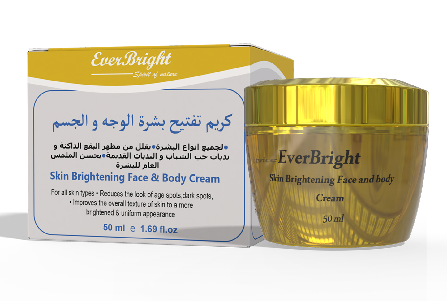 EverBright Skin Brightening cream for face and body 